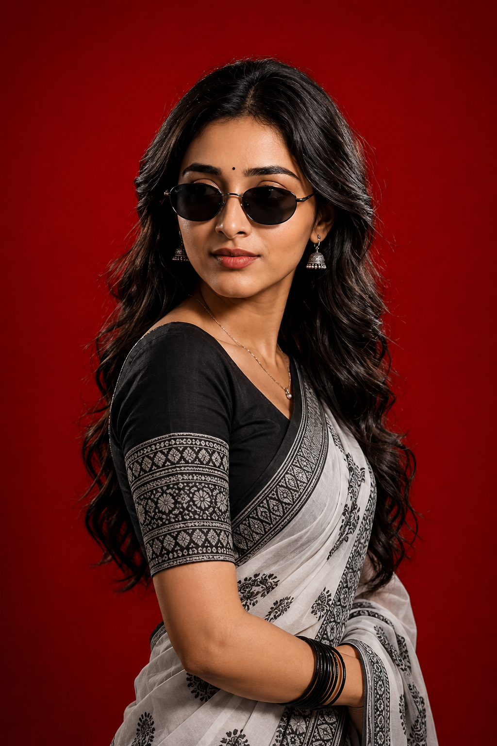Studio portrait photography