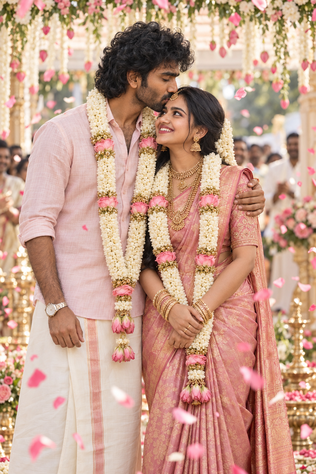 Marriage event on a camera