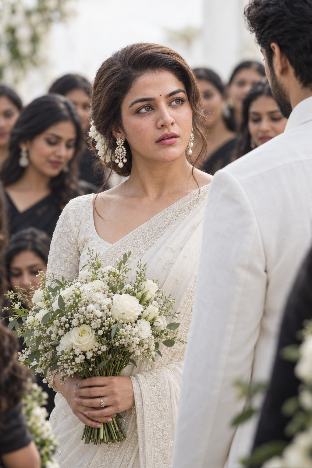 Wedding women portrait