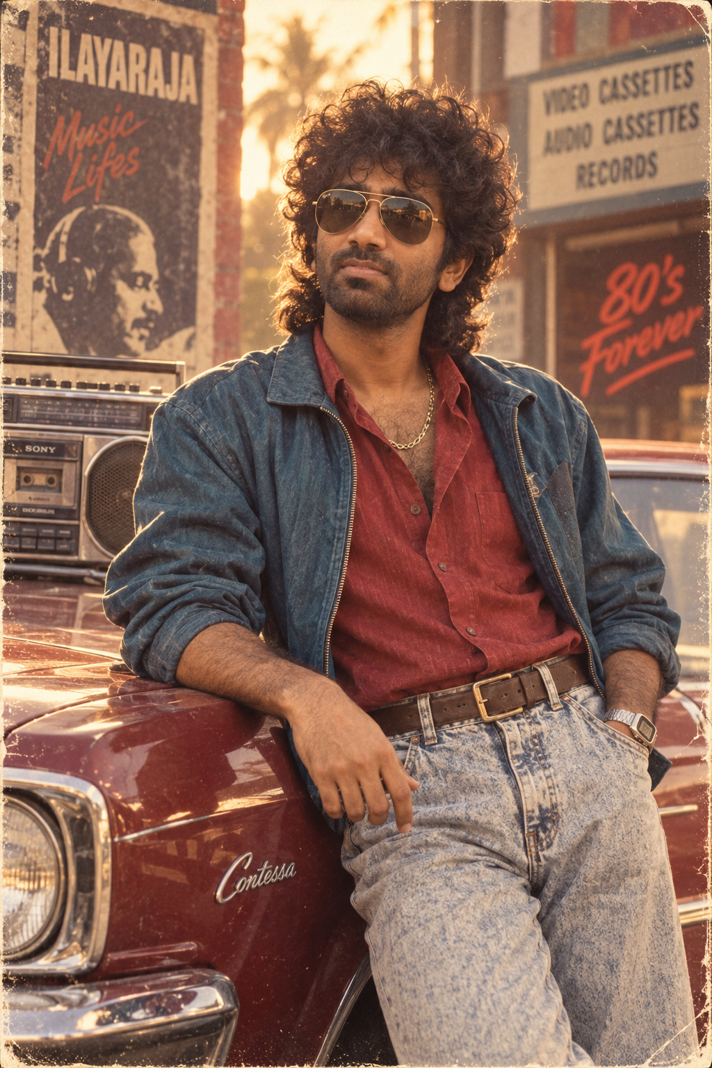 80s swag - Trending prompt