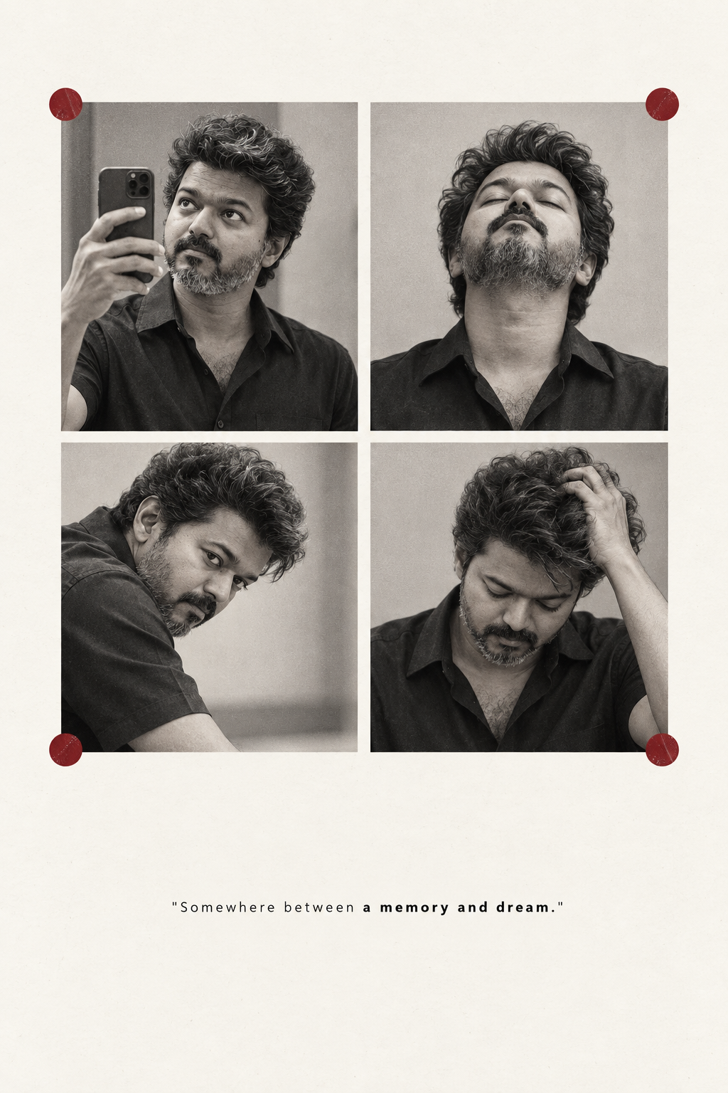 Studio photography collage